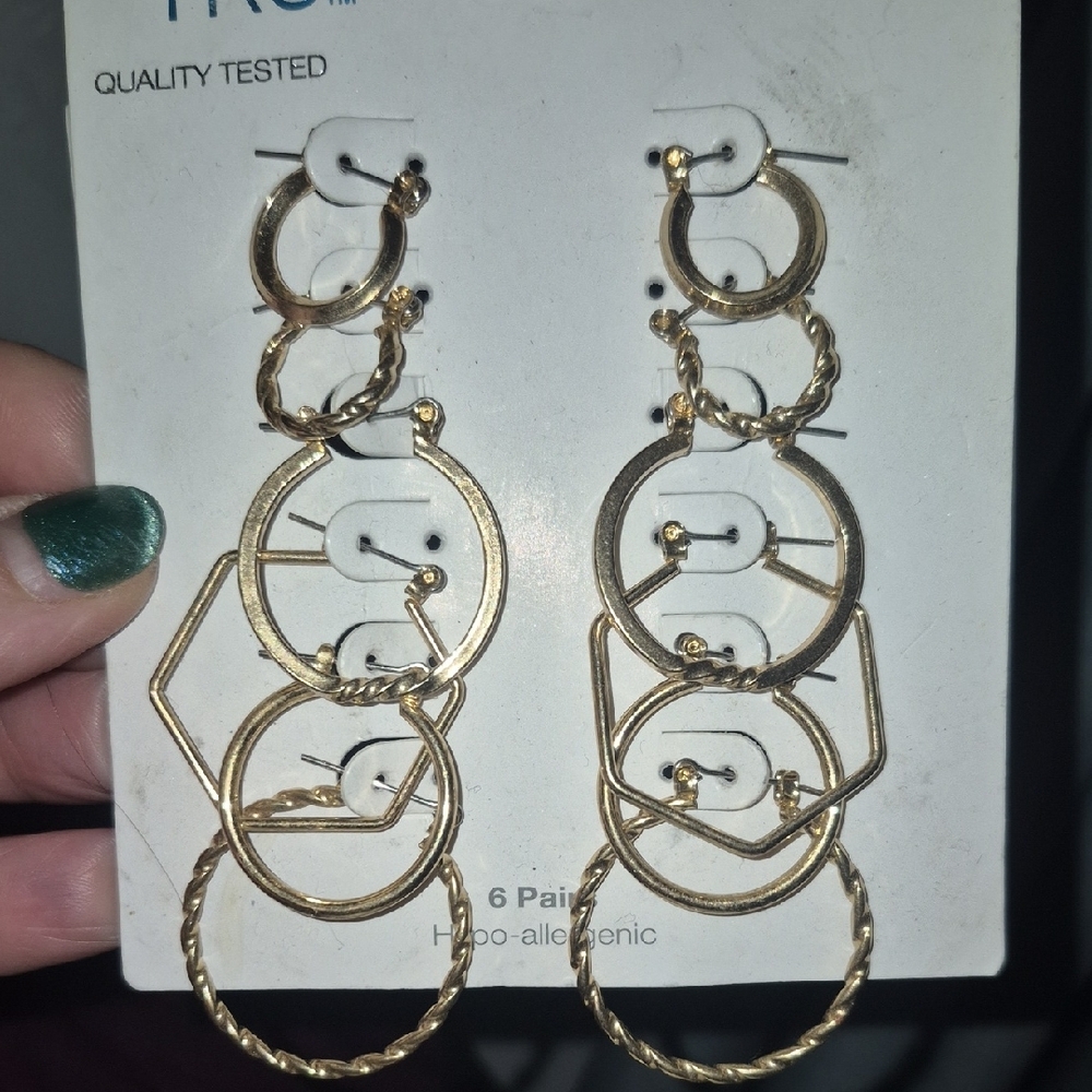 Fashion Earring Bundle 44 Pairs Total Various Brands - Picture 6 of 11